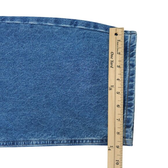 Carhartt Relaxed Fit B160 STW Jeans Mens 44x32 Medium Wash Denim Straight Leg - Picture 6 of 15